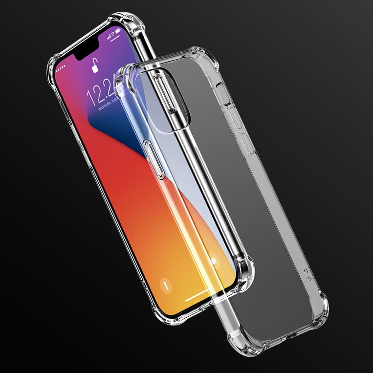 Capa protetora de silicone Ugreen Capa de borracha flexível macia para iPhone 12 Pro Max transparente