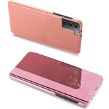 Capa transparente para Samsung Galaxy S21 5G rosa