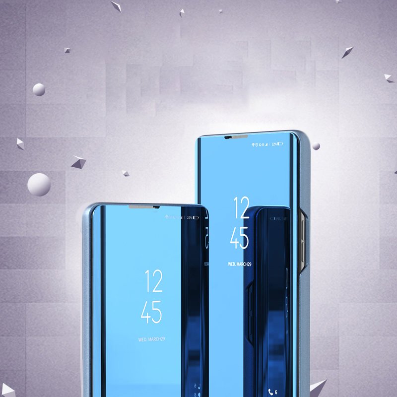 Capa transparente para Huawei P Smart 2021 azul