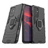 Ring Armor Case Kickstand Capa resistente e resistente para OnePlus 9 preto