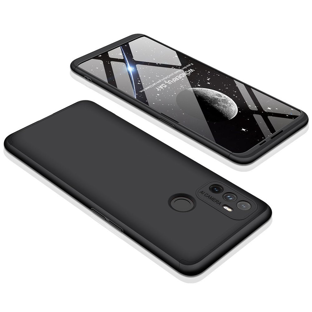 GKK 360 Capa de proteção frontal e traseira capa de corpo inteiro Oppo A53 preto