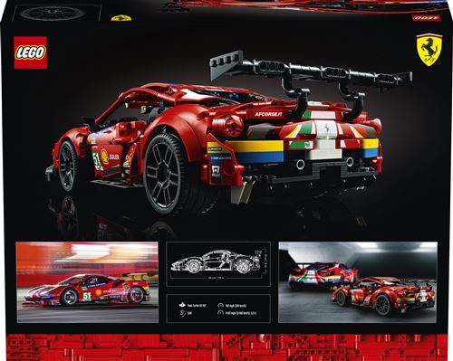 LEGO Technic 42125 Ferrari 488 GTE “AF Corse #51”