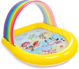 Intex - piscina de spray de arco arco -íris (57156) /brinquedos externos /multi