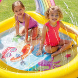 Intex - piscina de spray de arco arco -íris (57156) /brinquedos externos /multi