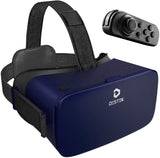 Óculos DESTEK V5 VR 3D - Ecrã 4.7- 6.8 - Azul