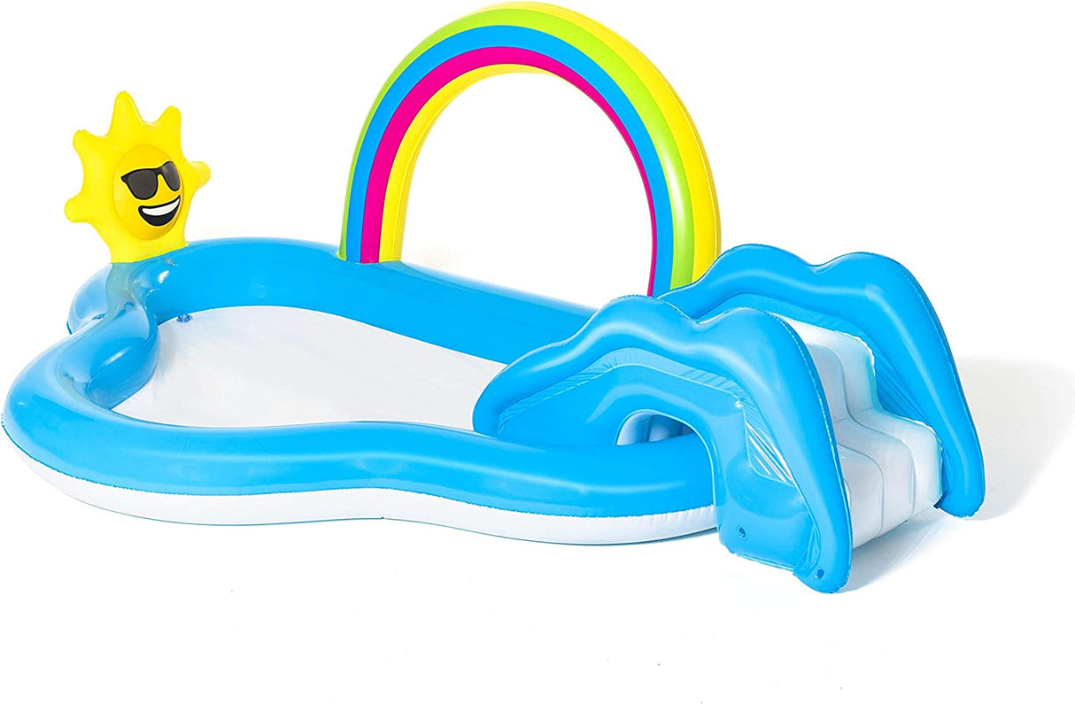 Bestway - Rainbow n 'Shine Pool and Play Center - 2,57m x 1,45m x 91cm (53092)