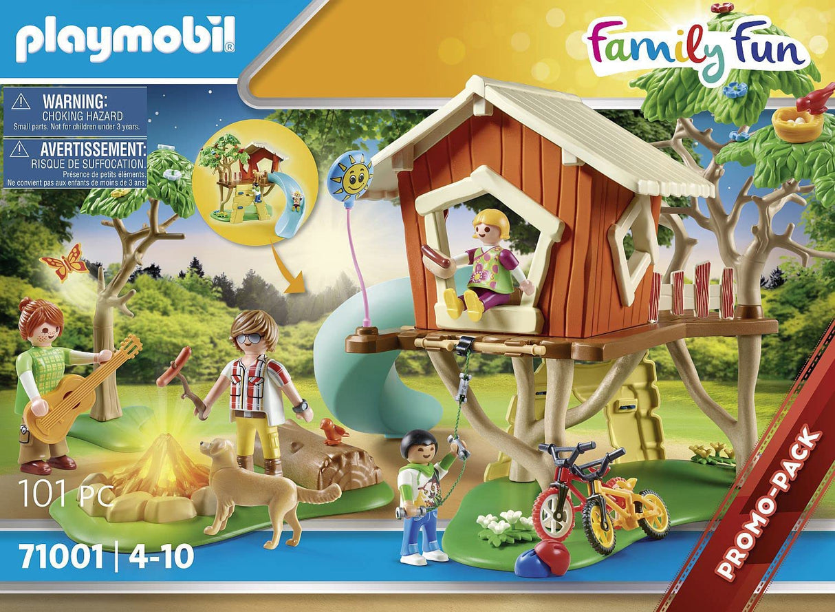 Playmobil Family Fun: Aventura Na Casa Da Árvore Com Escorrega - 71001