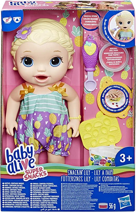 Baby Alive Snackin Lily / Hora de Comer (Envio aleatório)