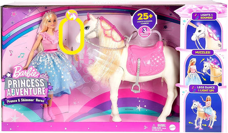 Barbie Boneca e Cavalo Princess Adventure