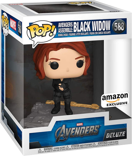 Funko POP Marvel - Avengers - Viuva Negra Deluxe