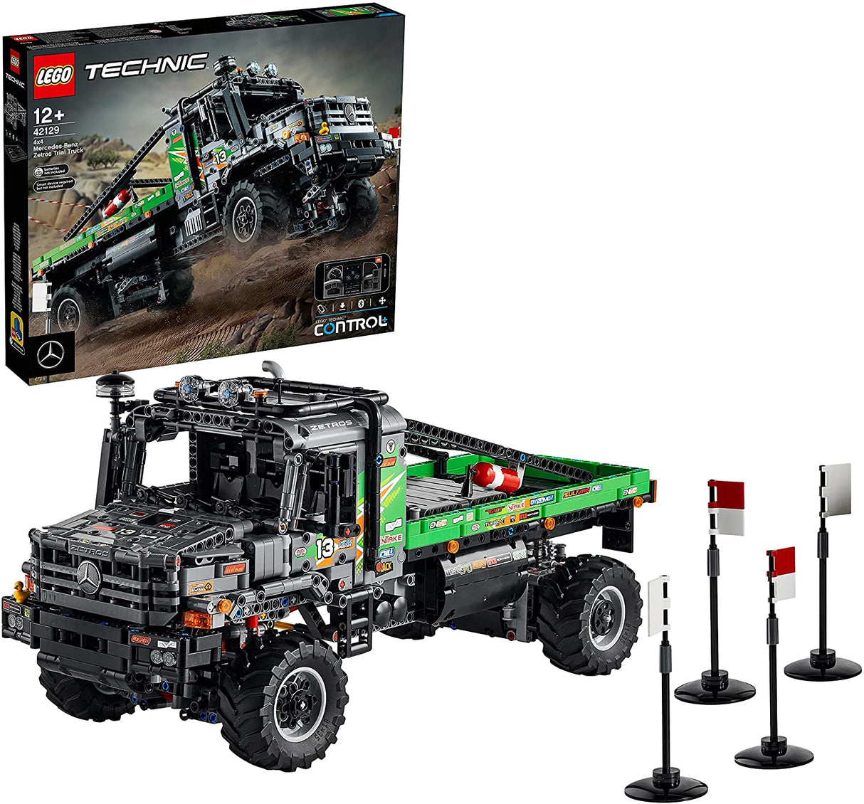 LEGO Technic 42129 - Camião de Testes Mercedes-Benz Zetros 4x4