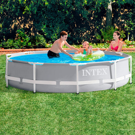 Intex - Prism Frame Pool Conjunto 3,66m x 76cm (26712) /brinquedos externos /cinza