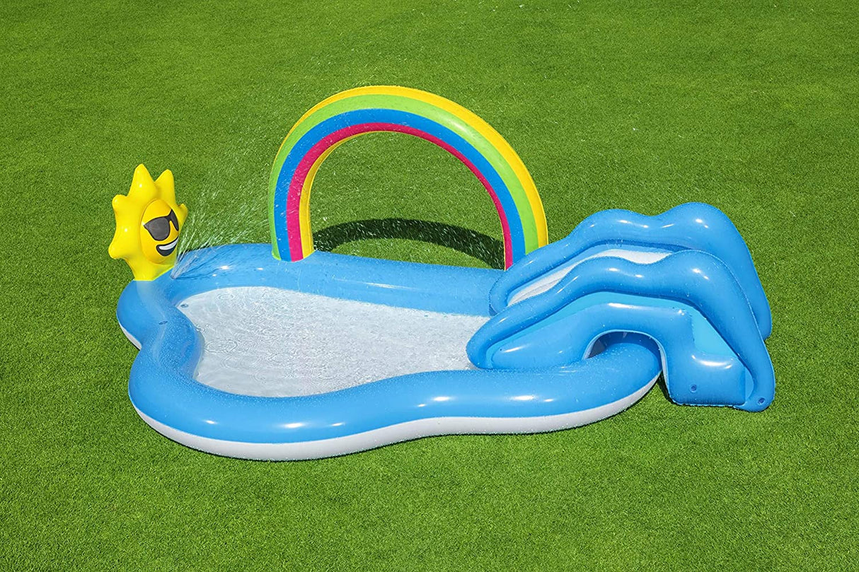 Bestway - Rainbow n 'Shine Pool and Play Center - 2,57m x 1,45m x 91cm (53092)