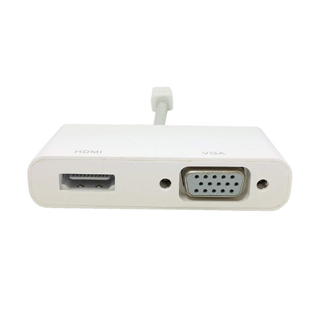 Adaptador Mini DisplayPort Thunderbolt para VGA / HDMI - Multi4you®