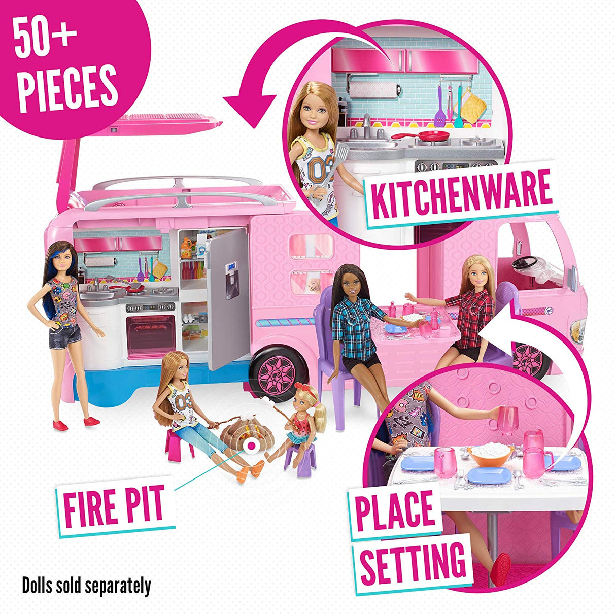 Autocaravana da Barbie - DreamCamper Mattel