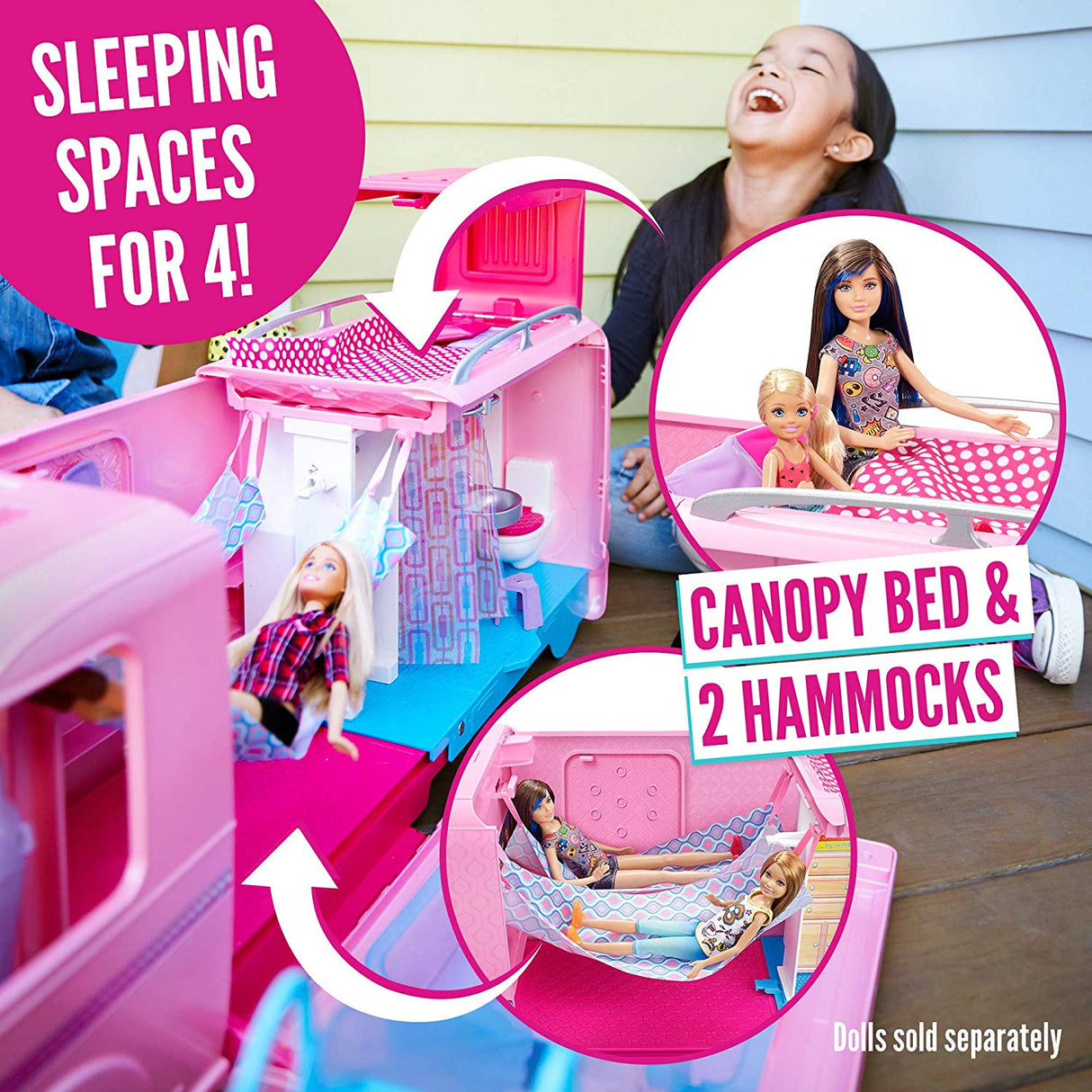 Autocaravana da Barbie - DreamCamper Mattel