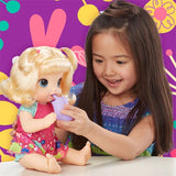 Baby Alive Hora de Fazer Chichi Loira Hasbro - Português