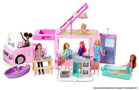 Barbie Caravana dos Sonhos 3 Em 1