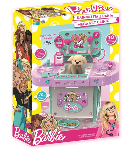 Barbie Mega Pet Clinic Playset - Bildo