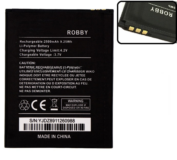 Bateria Compatível para Wiko Robby