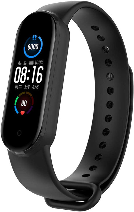 Bracelete para Pulseira Xiaomi Mi Band 5 Preto