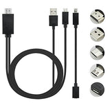 Cabo Adaptador Kit MHL Micro USB 5 pin / 11 pin para HDMI para Smartphones / Tablet (HDTV) - Multi4you®