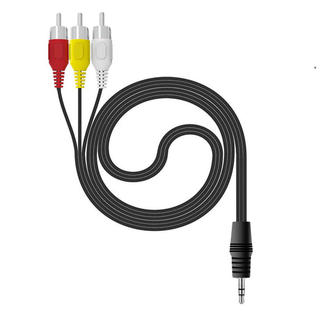 Cabo Jack 3,5mm para 3 RCA (5m) - Multi4you®