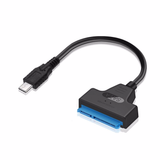 Cabo USB-C 3.0 para Sata 22 Pin HD 2,5 Pol