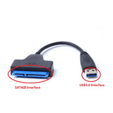 Cabo USB Sata 22 Pin para HD 2,5 Pol - Multi4you®