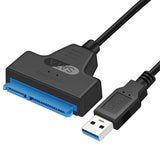 Cabo USB Sata 22 Pin para HD 2,5 Pol - Multi4you®