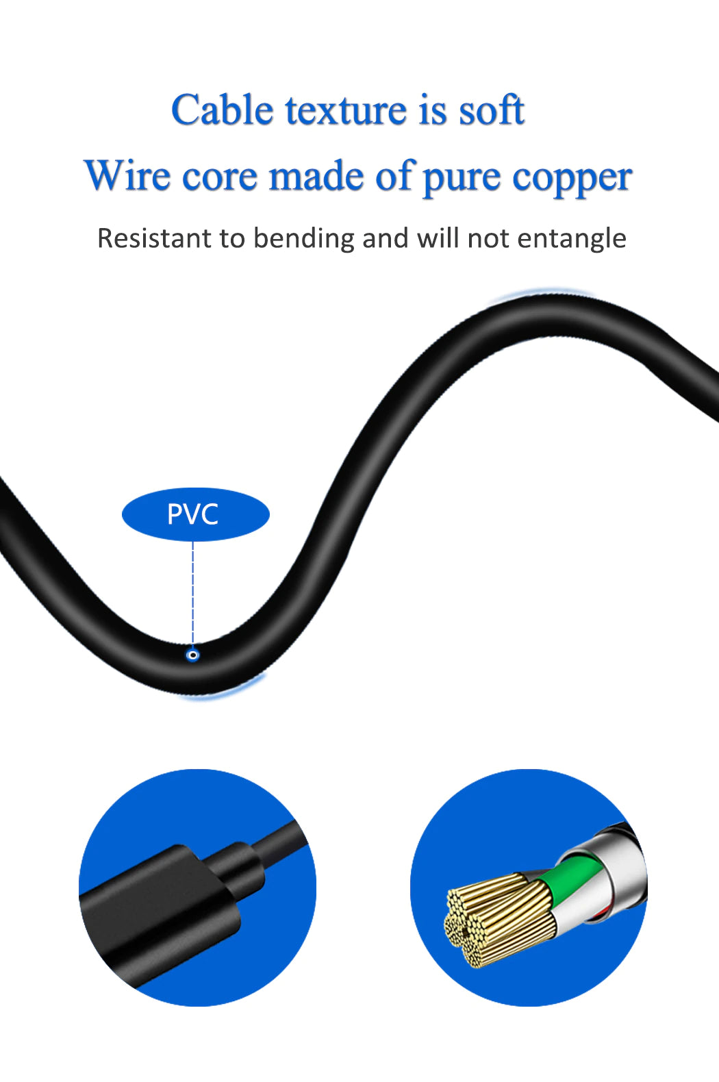 Cabo de Alimentação USB-C para Conector 5.5mm x 2.5mm (1m) – Multi4you®