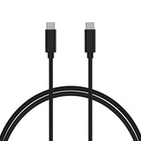 Cabo de Dados / Alimentação USB-C / USB-C para Apple MacBook (1m) (Preto) - Multi4you®