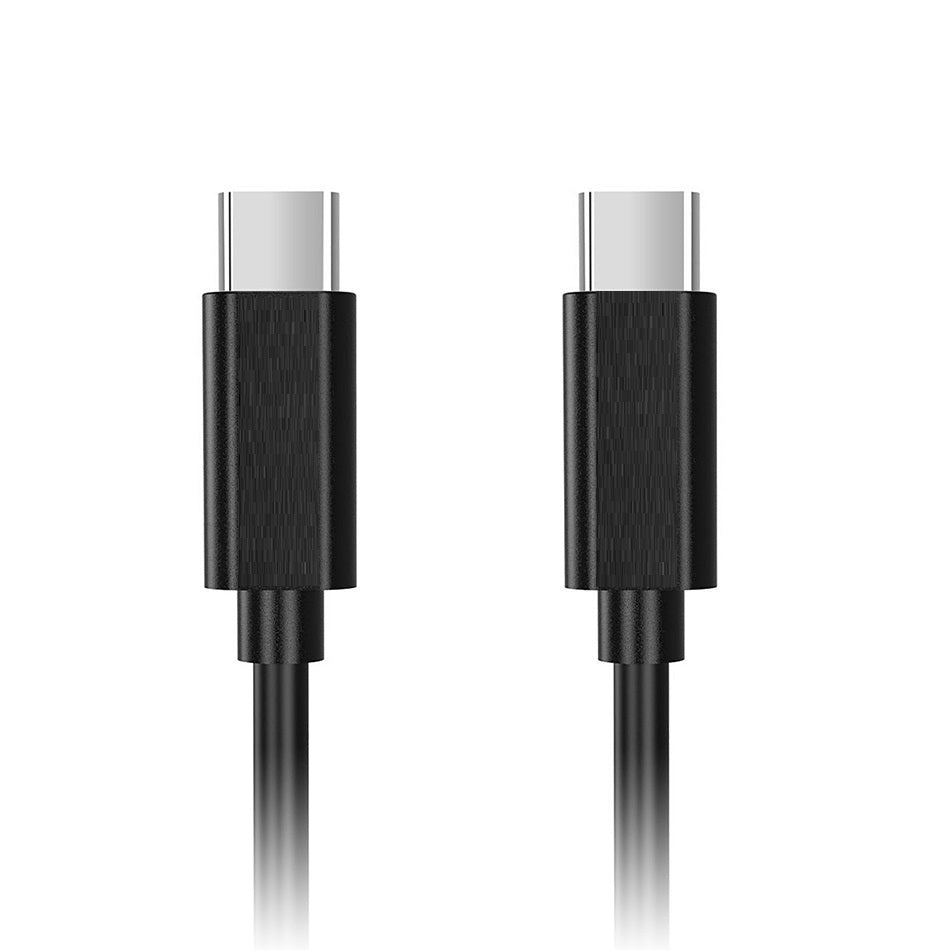 Cabo de Dados / Alimentação USB-C / USB-C para Apple MacBook (1m) (Preto) - Multi4you®