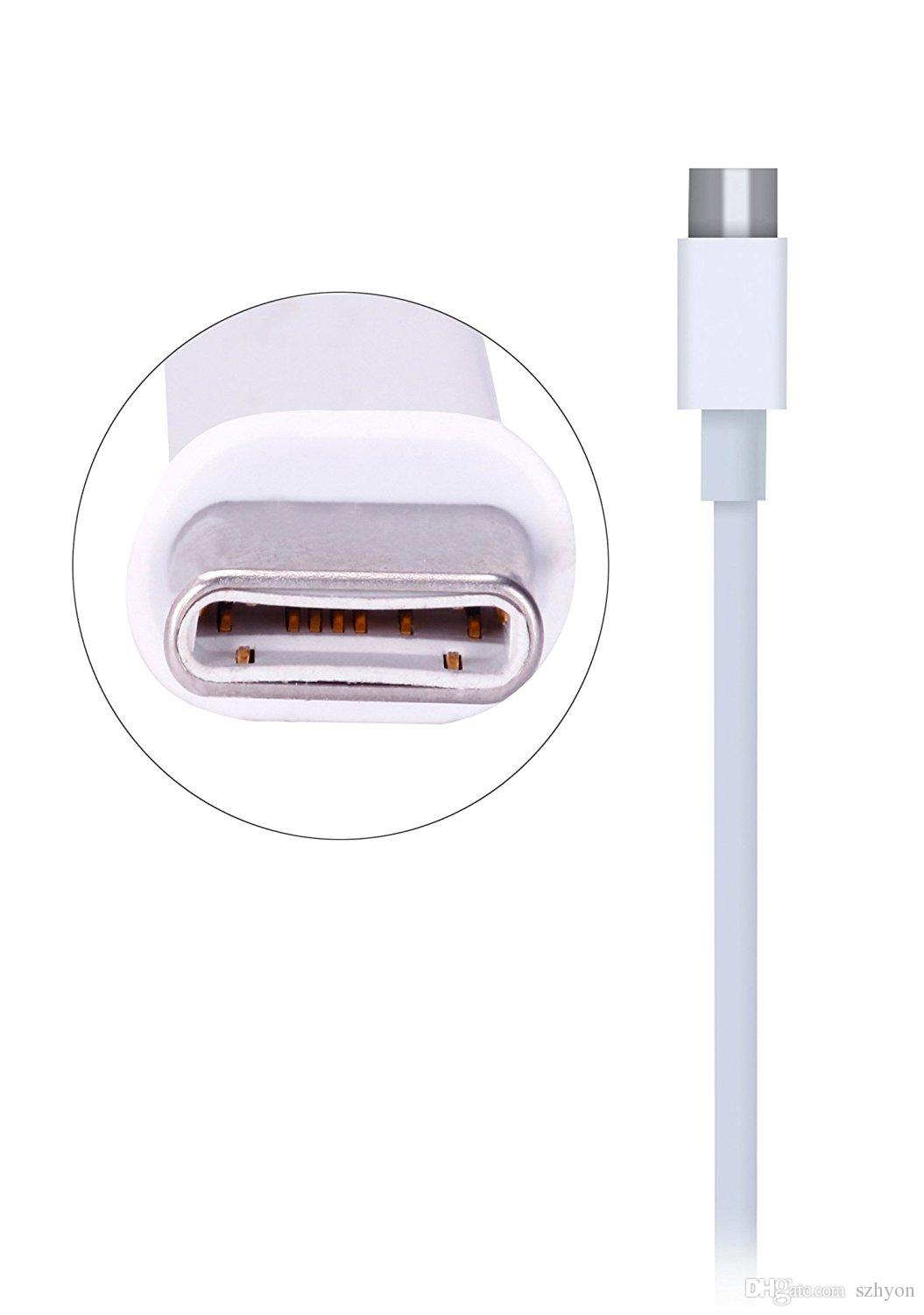 Cabo de Dados / Alimentação USB-C / USB-C para Apple MacBook (1,5m) (Branco) - Multi4you®