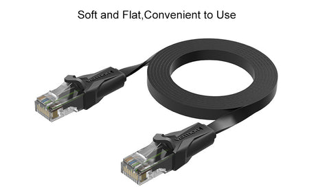 Cabo Vention de Rede RJ45 Ethernet Flat Cat6 (75cm)