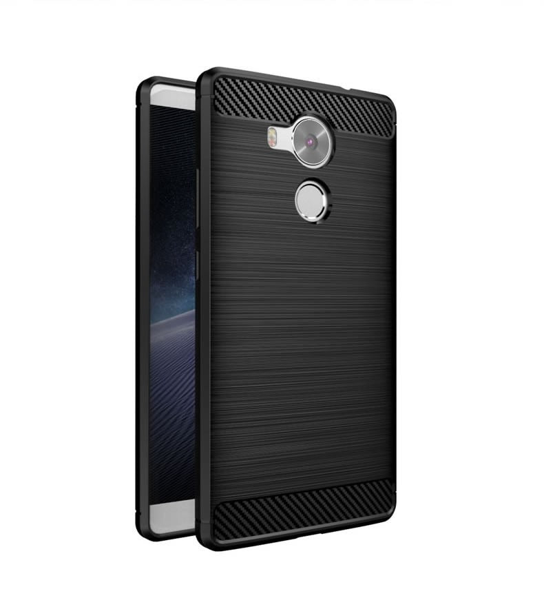 Capa Carbon Gel TPU Carbono Preto para Huawei Mate 8