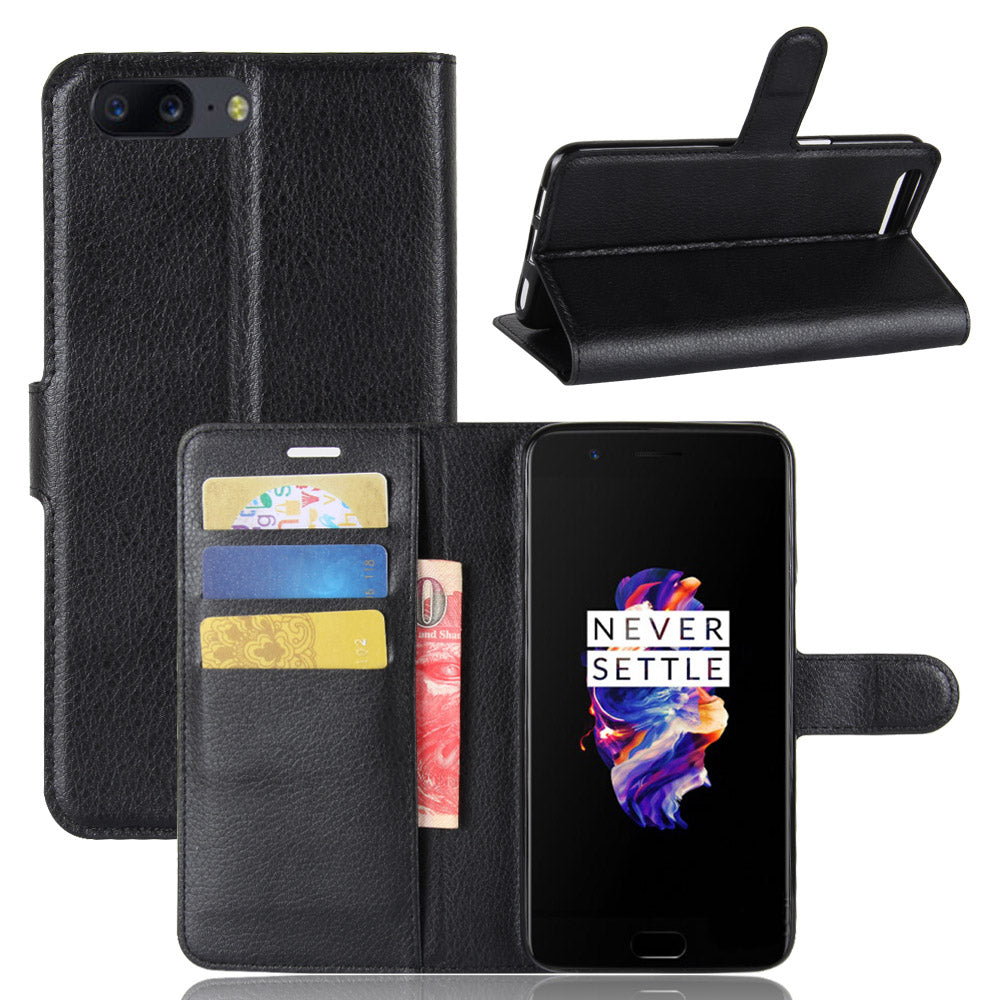 Capa Carteira Tipo Livro Wallet para OnePlus 5 - Multi4you®