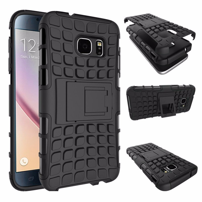 Capa Pneu Anti-Choque Resistente para Samsung Galaxy S6 Edge - Multi4you®