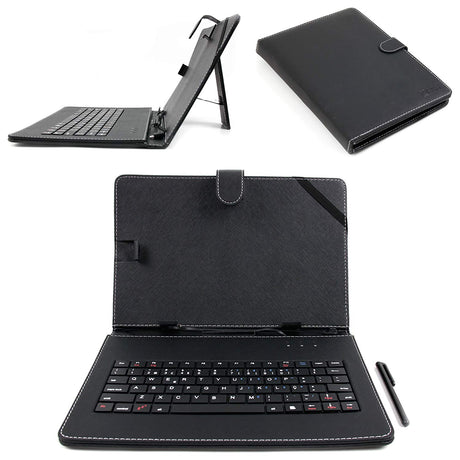 Capa Teclado Universal para Tablet 10" Layout em Português (Preto)