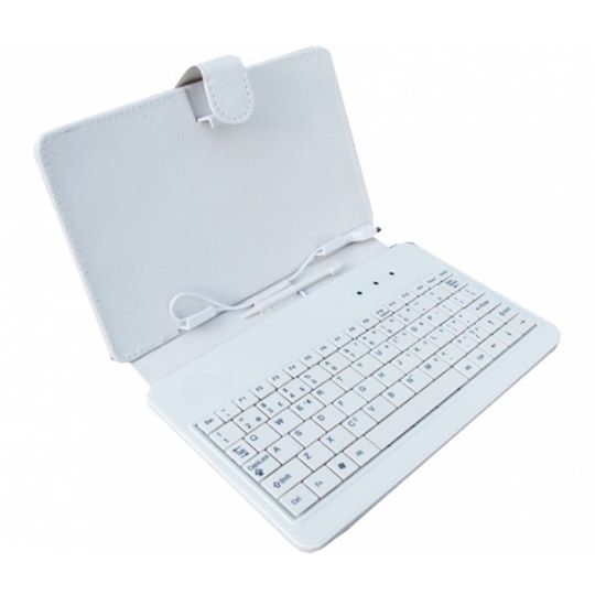 Capa Teclado Universal para Tablet 9,7" (BRANCO) - Multi4you®