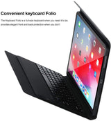 Capa Teclado para iPad Pro 12.9 2018 com Suporte para Apple Pencil