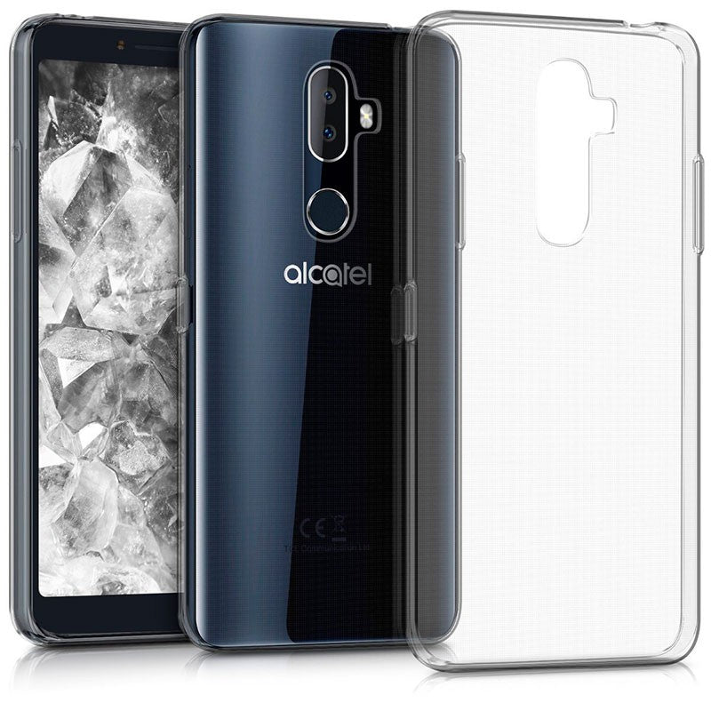 Capa Transparente Gel TPU Silicone para Alcatel 3v (2018) - Multi4you®