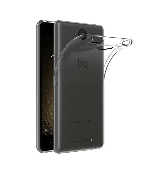 Capa Transparente Gel TPU Silicone para BQ Aquaris U Lite