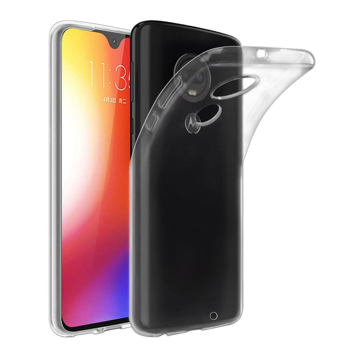 Capa Transparente Gel TPU Silicone para Motorola Moto G7 - Multi4you®