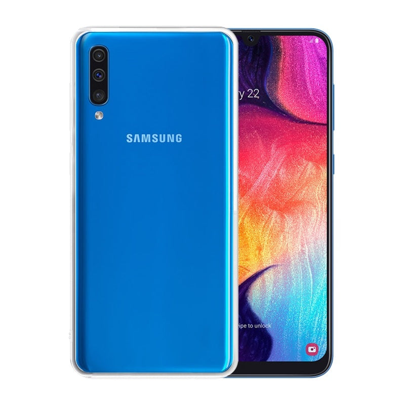 Capa Transparente Gel TPU Silicone para Samsung Galaxy A50 - Multi4you®