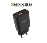 Carregador USB Quick Charge 3.0 18 W - Preto