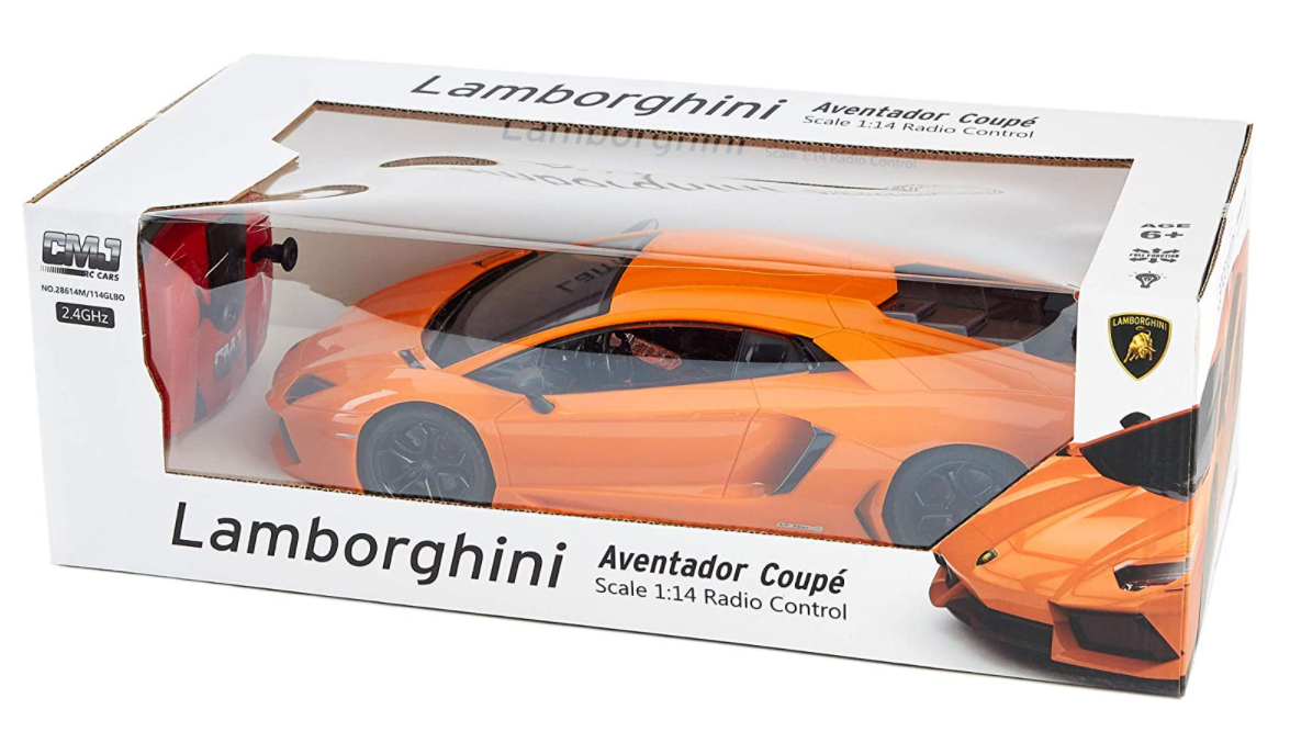 Carros CMJ RC com controlo remoto Lamborghini