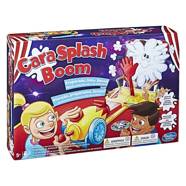 Cara Splash Boom / Pie Face Cannon - Hasbro