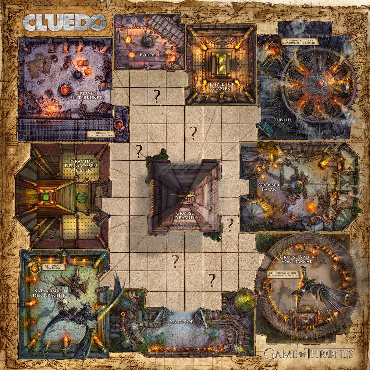 Cluedo Guerra dos Tronos - Creative Toys