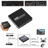 Conversor de Vídeo Scart / HDMI para HDMI Jack 3.5mm / Coaxial - Multi4you®